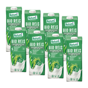 Pack 8 x Bebida de Arroz Alga bio Natumi 1 L