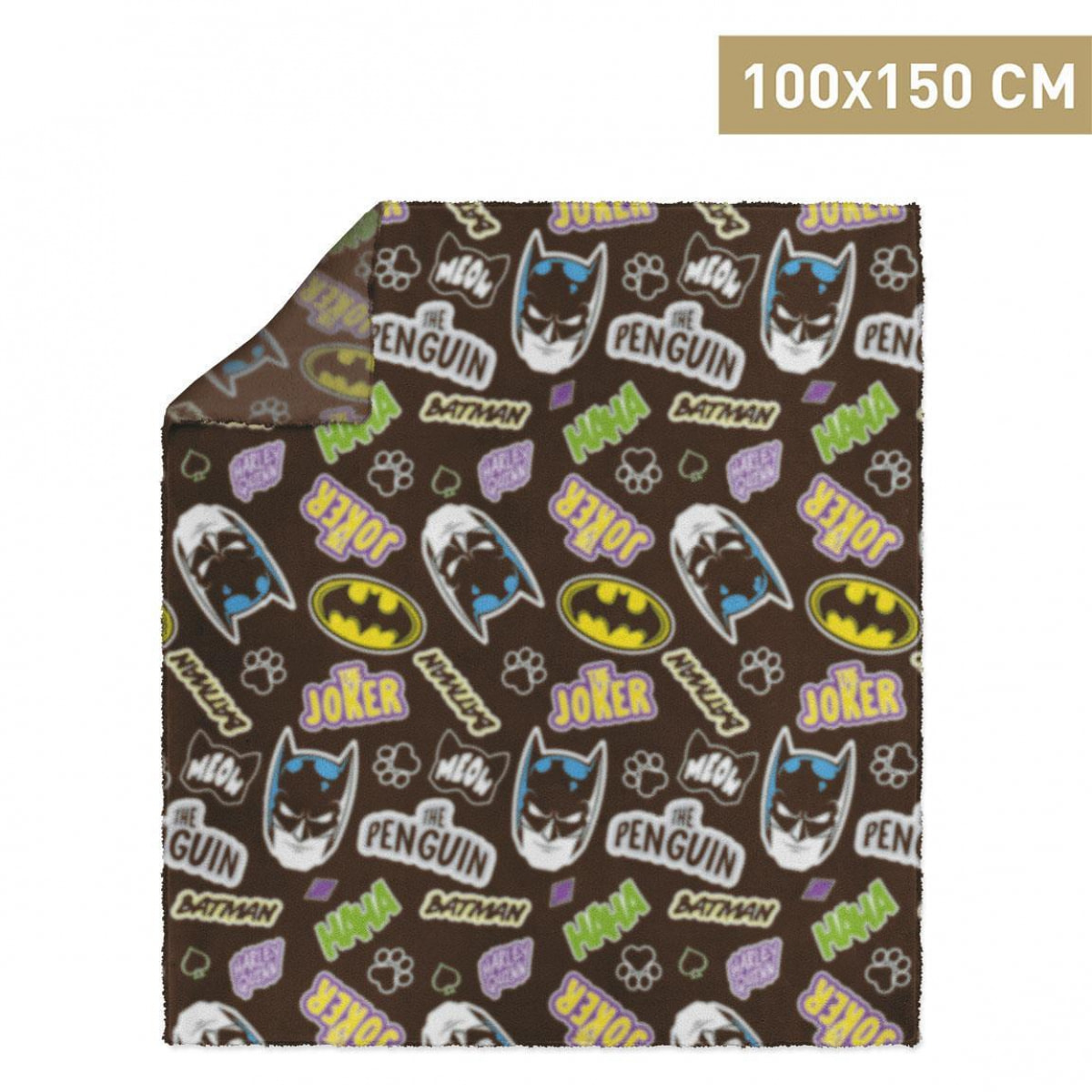 Dc Comics Batman Coperta per cane 100 x 150 cm For Fun Pets Cerdà