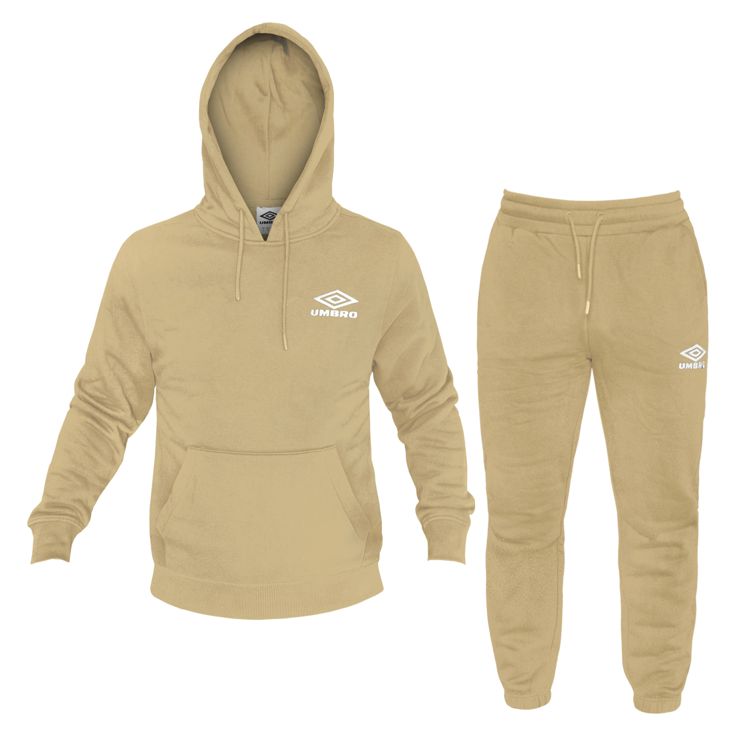 Tuta Uomo UMBRO Cotone Felpato Cappuccio Art.655