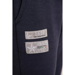 Pantaloni Esercito jogger lunghi blu uomo