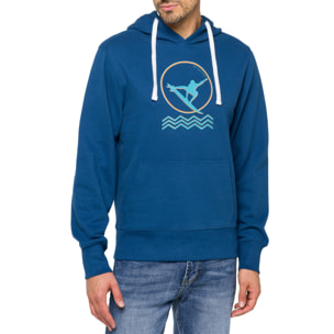 Sudadera con capucha Hot Buttered Groove azul claro