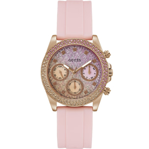 Guess Reloj Analógico De Cuarzo. Gd Sparkling Pink