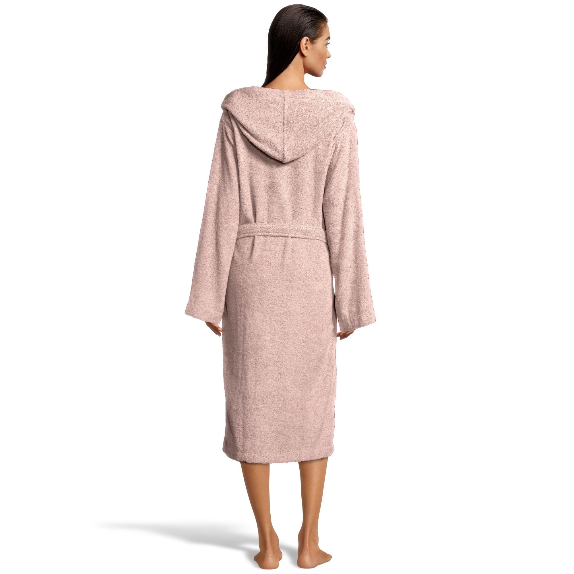 Bassetti Morbido Accappatoio 400 gr con Cappuccio 100% Cotone Uomo Donna Spugna Taglie Forti - ITALY Designed - Collezione MONIQUE - ORCHIDEA Q1