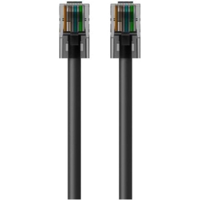 Adaptateur Ethernet BELKIN 2M Droit CAT6 Noir A3L981BT02MBKHS
