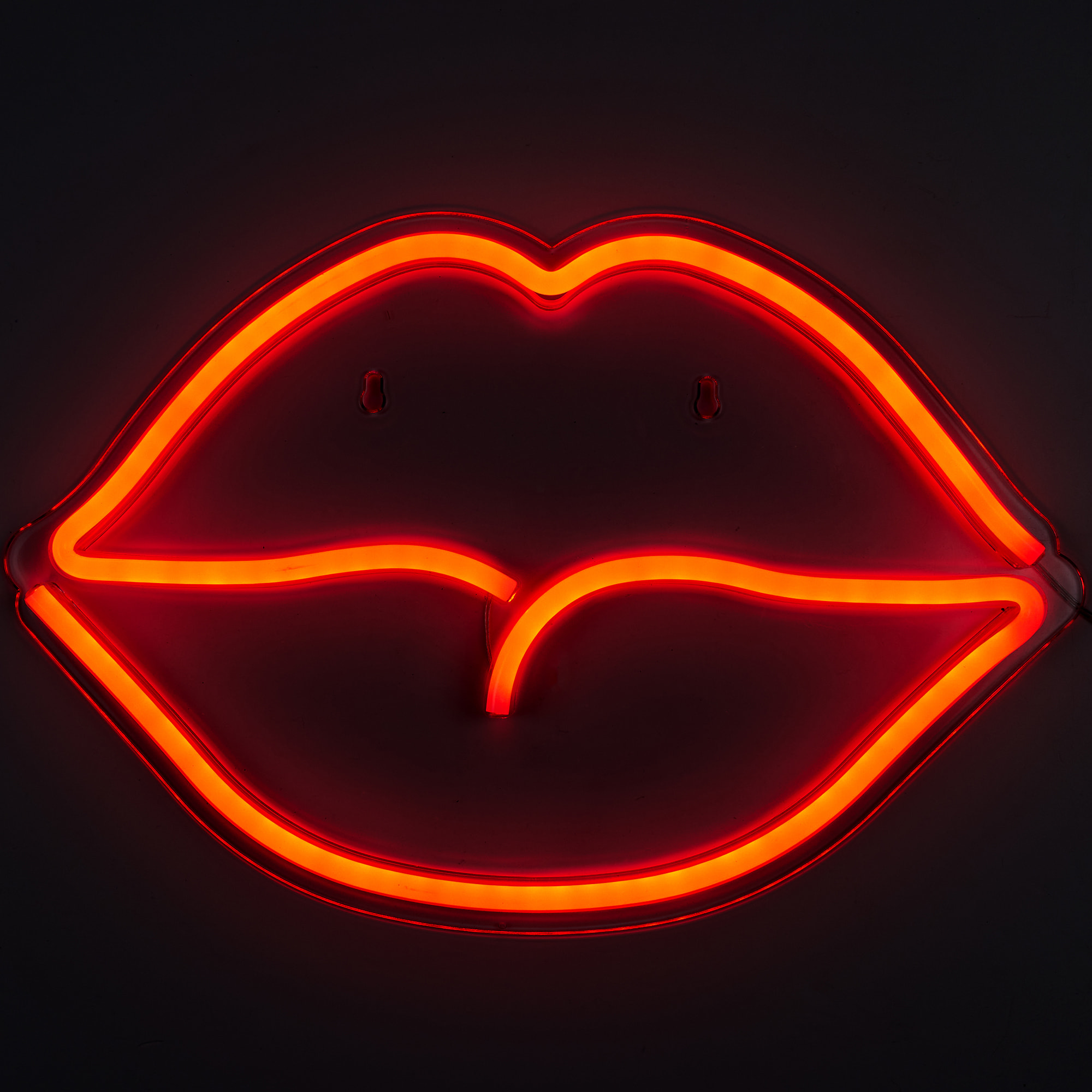 Lampe Neon Bouche Acrylique Usb