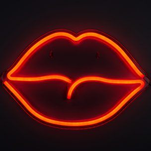 Lampe Neon Bouche Acrylique Usb