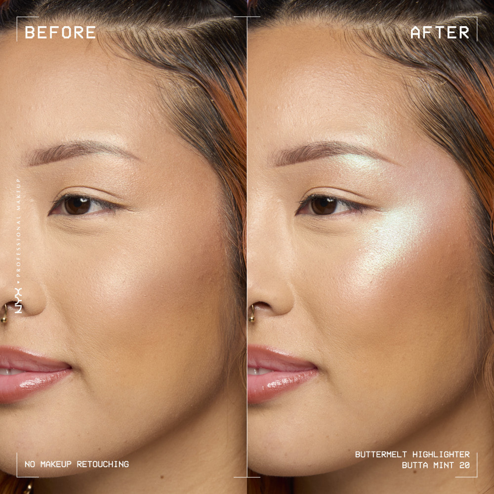 NYX Professional Makeup Buttermelt Highlighter BUTTA MINT