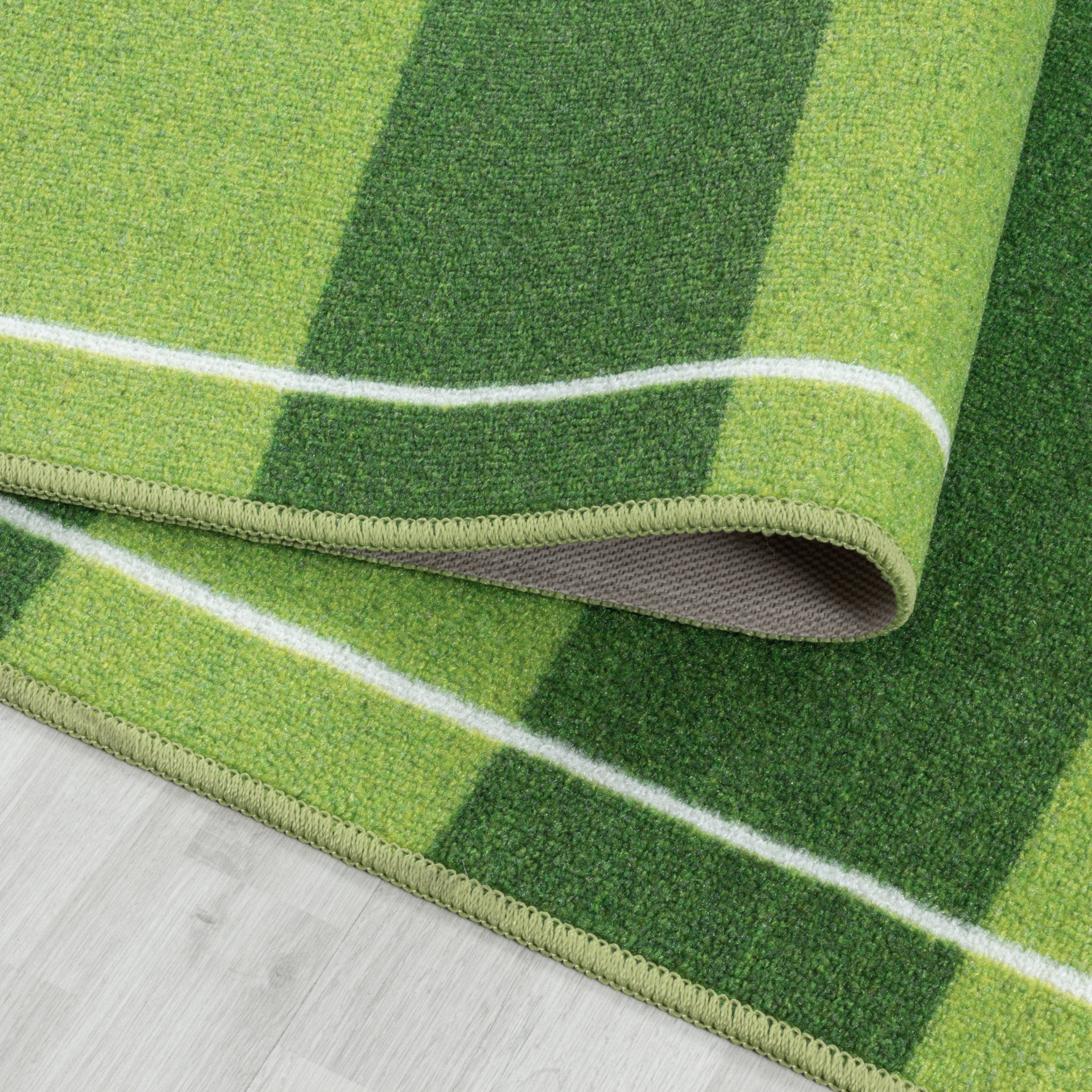 PLAY - Tapis enfant terrain de foot vert - PLA2911VER