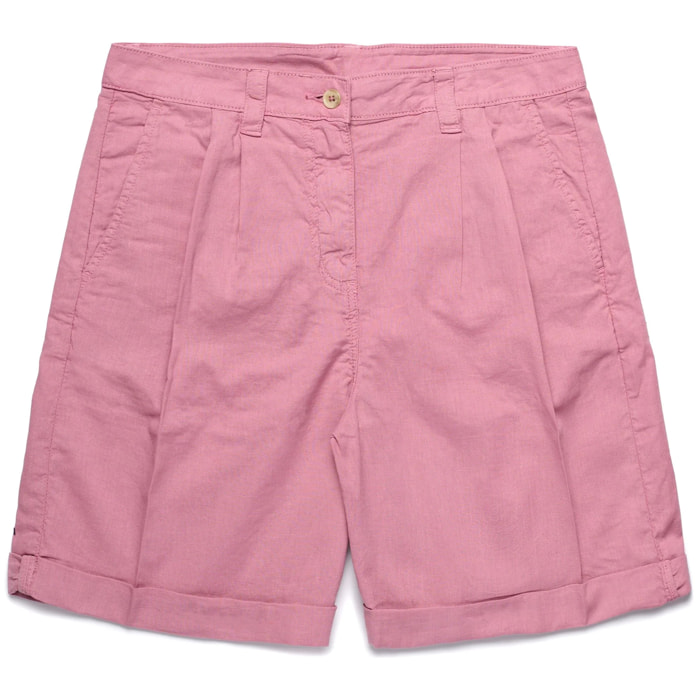 Kappa - Pantalones cortos Mujer Rosa - Yvonne Light Linen