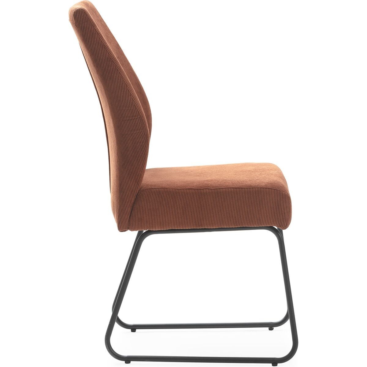 Lot de 4 chaises en velours côtelé - STUGA