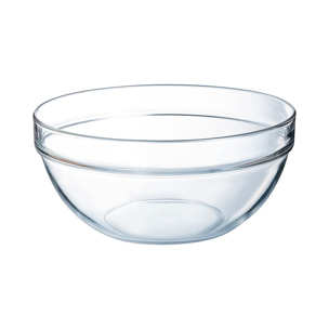 Saladier 29cm Empilable - Luminarc - Verre ultra transparent