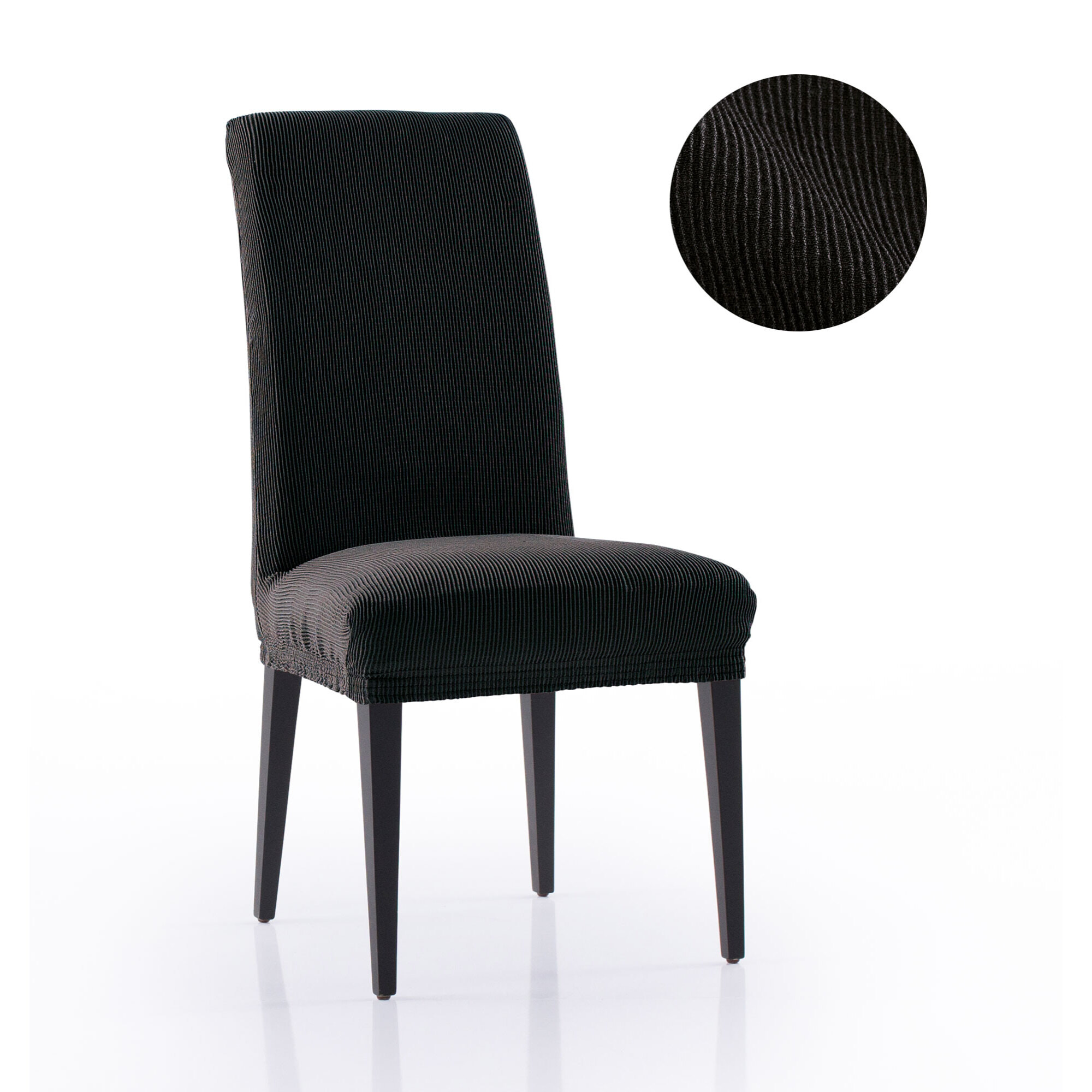 Funda Elástica para silla con RESPALDO pack2 unidades modelo MARCELA