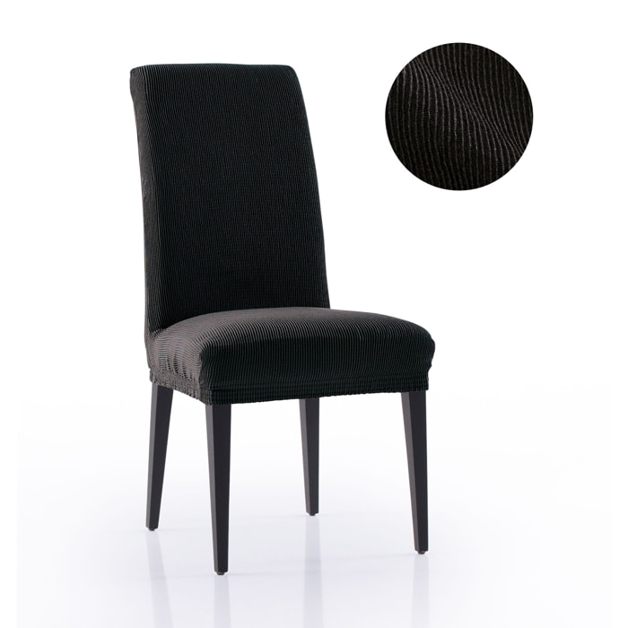 Funda Elástica para silla con RESPALDO pack2 unidades modelo MARCELA