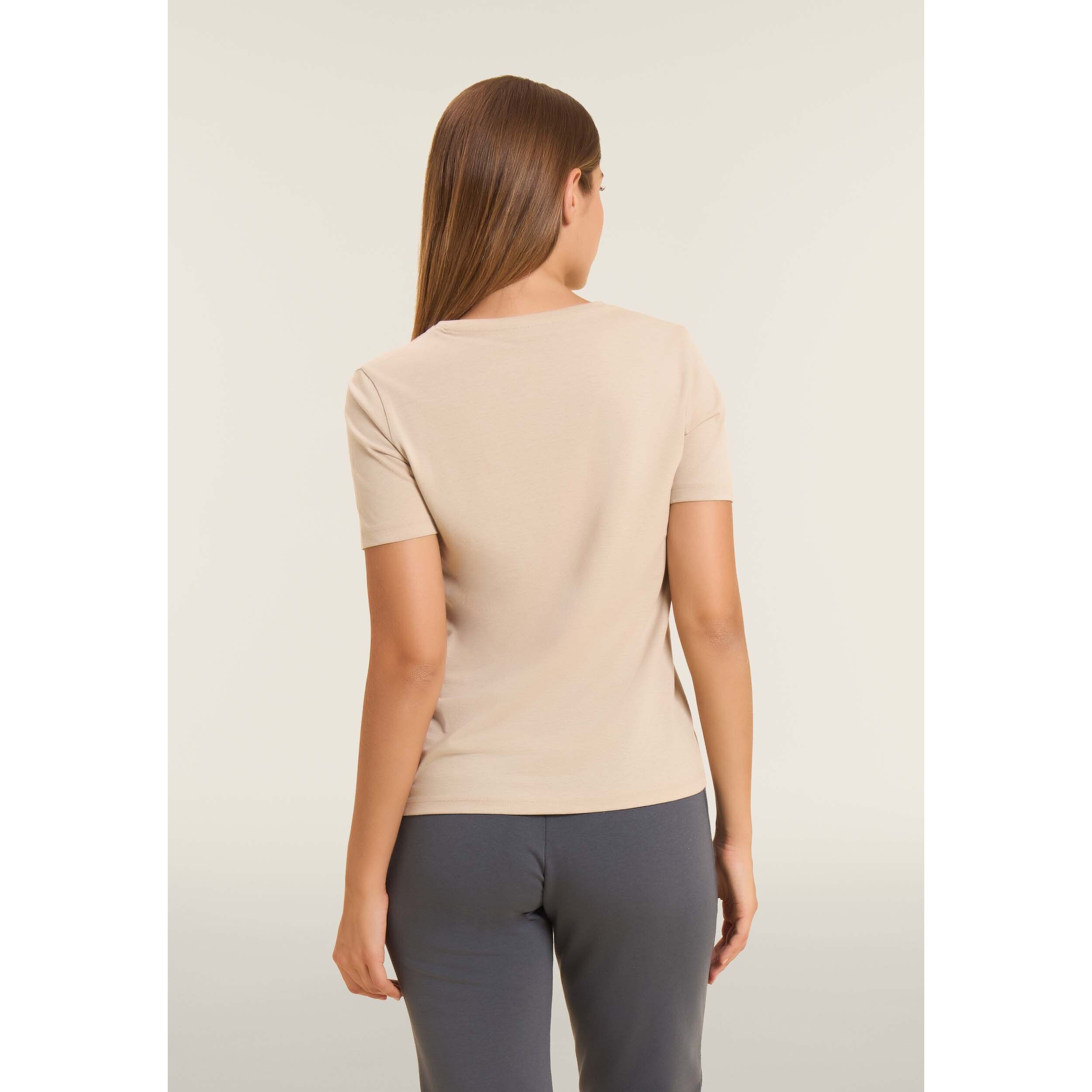 T-shirt da donna con grafica e slogan motivazionale