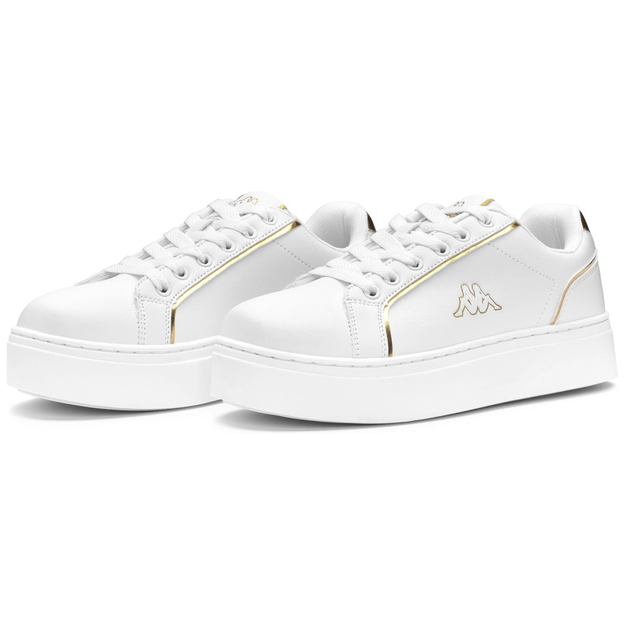 Kappa - Sneakers Mujer Blanco - Logo Maribel