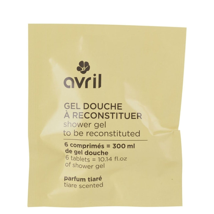Gel douche à reconstituer - Parfum Tiaré 300 ml