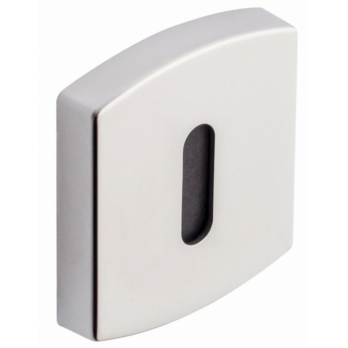 Paire de rosaces 6425 Muze BEZAULT - Chrome velours - Clé L - 866169