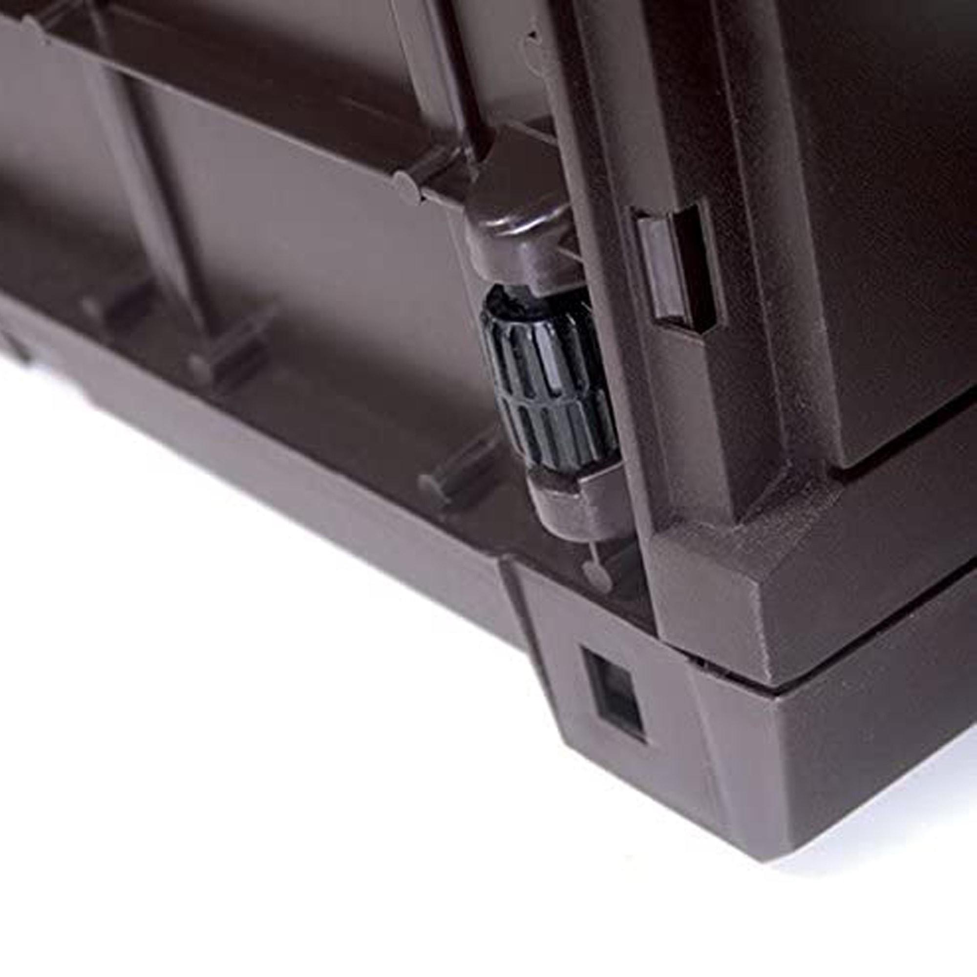 Baul de jardin 310 litros boxe rato en color chocolate 119 x 48 x 60 cm