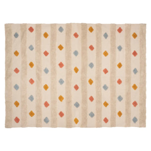 Tapis enfant - coton tufté - 120x170 cm