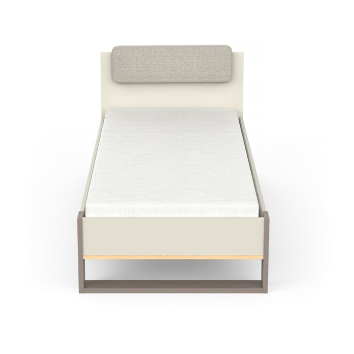 Lit enfant "Camillia" - 90 x 200 cm - Gris