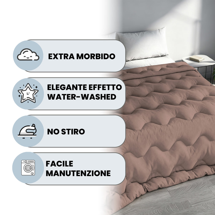 TRAPUNTA INVERNALE WATERWASHED MATRIMONIALE Made in Italy