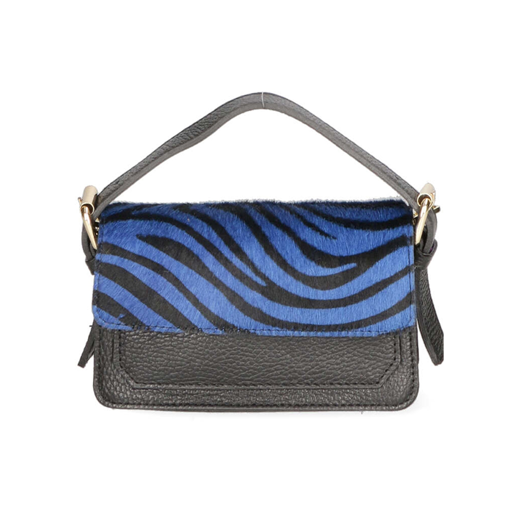Borsa a mano da donna - Modello Aleide - Vera pelle - 18.0 x 11.0 x 6.5 cm