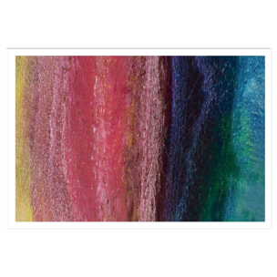 Poster vertical rainbow Affiche seule