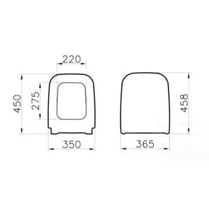 SHIFT Abattant frein de chute (91-003-009)