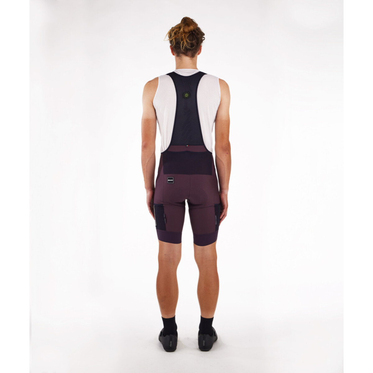 Gravel - Pantaloncino Cargo Uomo - Borgogna - Uomo