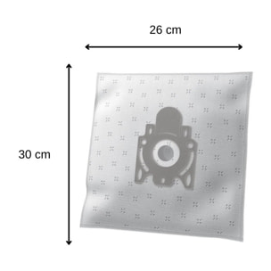Lot de 8 sacs aspirateur Miele TopFilter