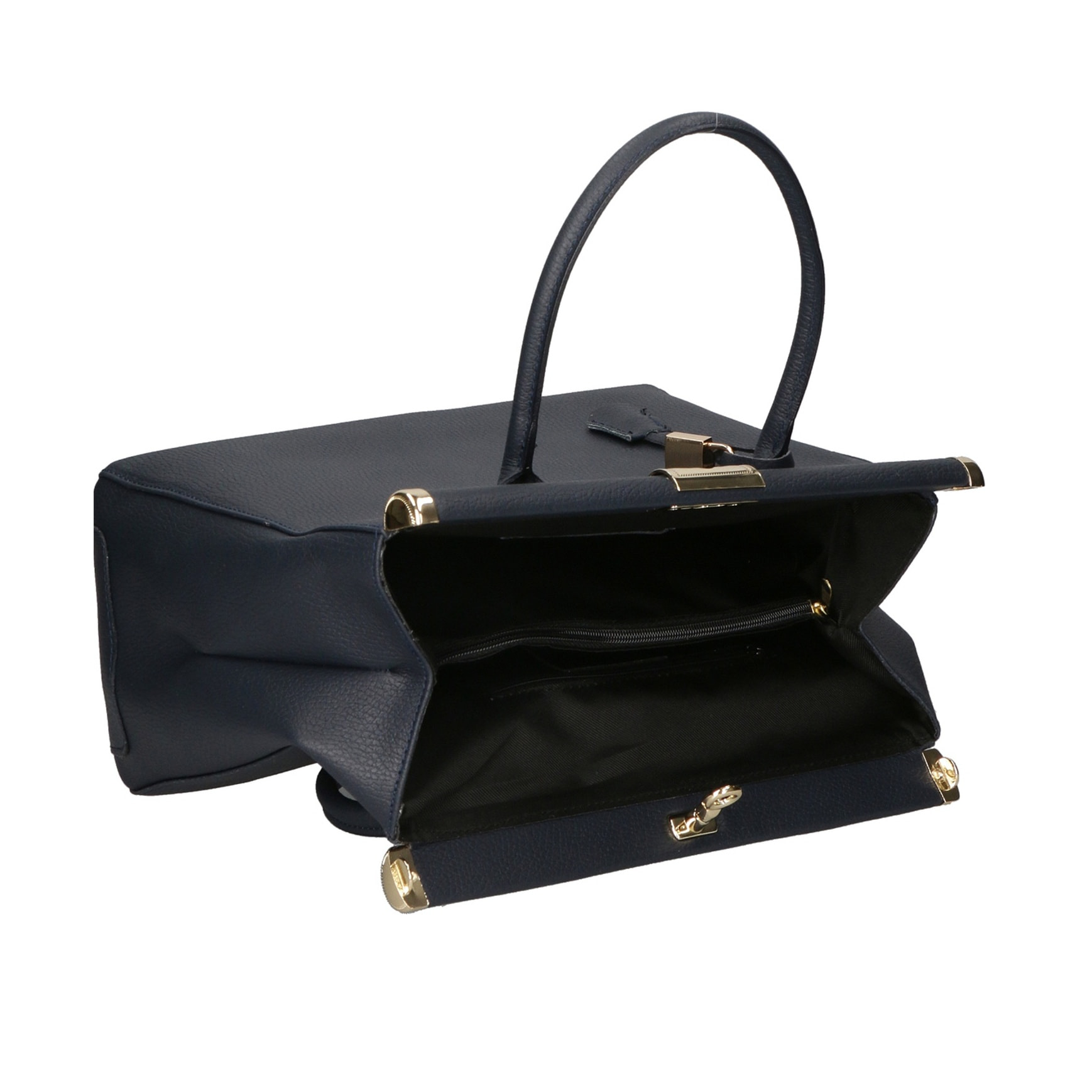 Borsa a mano da donna - Modello Aleria - Vera pelle - 35.0 x 26.0 x 16.0 cm