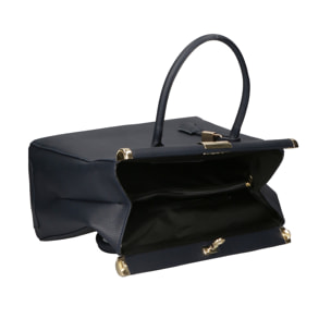 Borsa a mano da donna - Modello Aleria - Vera pelle - 35.0 x 26.0 x 16.0 cm