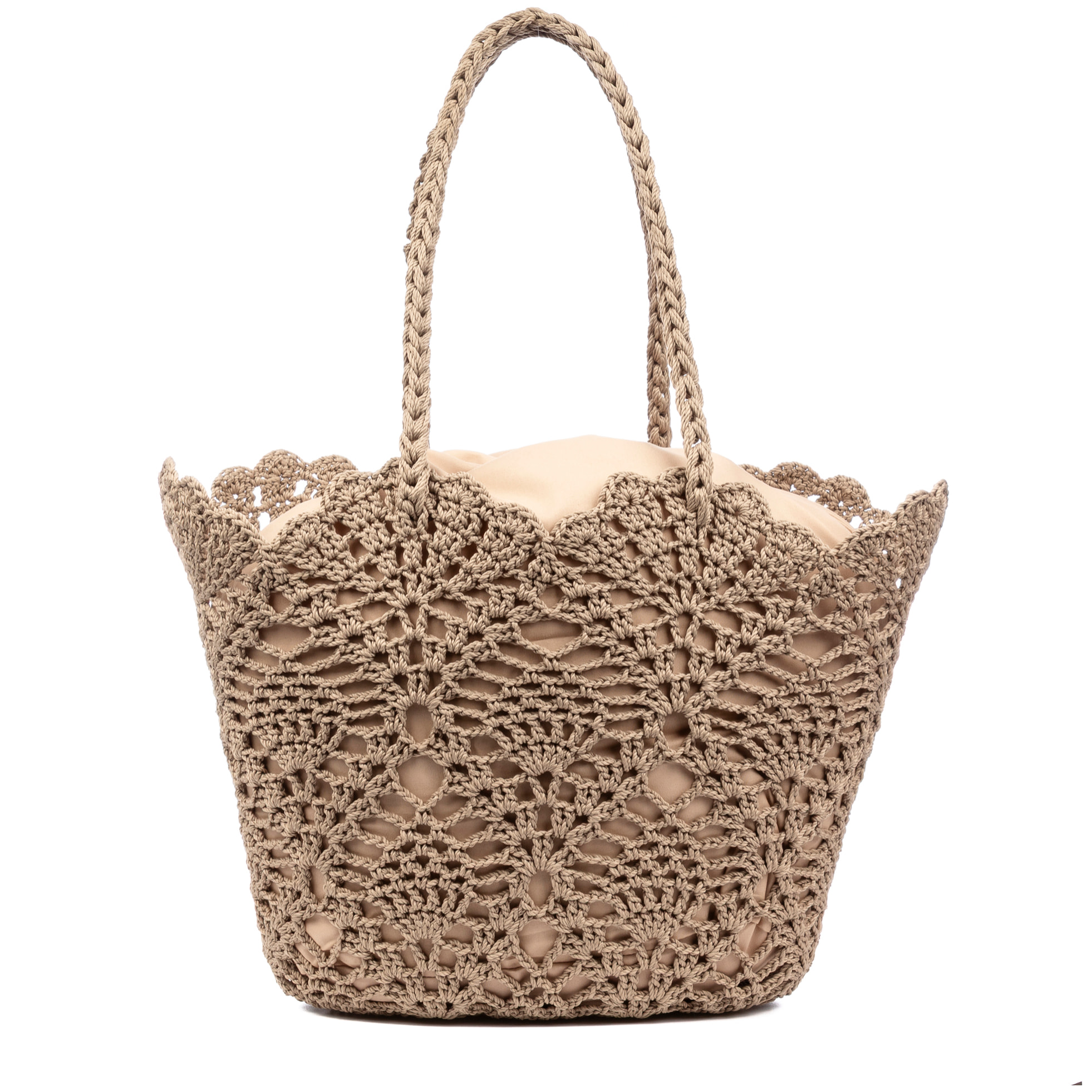 Zelbio borsa a spalla donna. Realizzato in cotone.