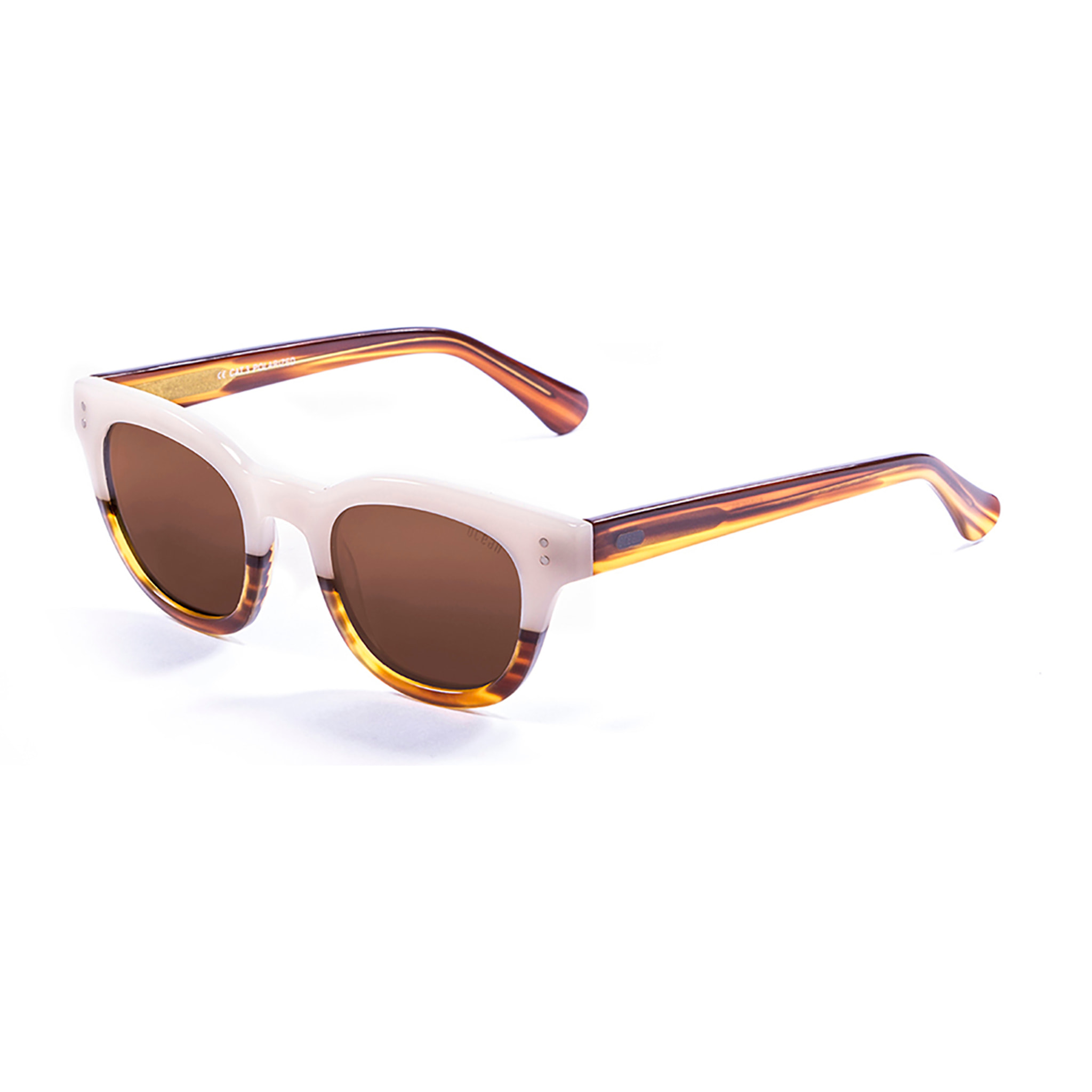 Gafas de sol OCEAN SANTA CRUZ - Negro brillante / Ahumada
