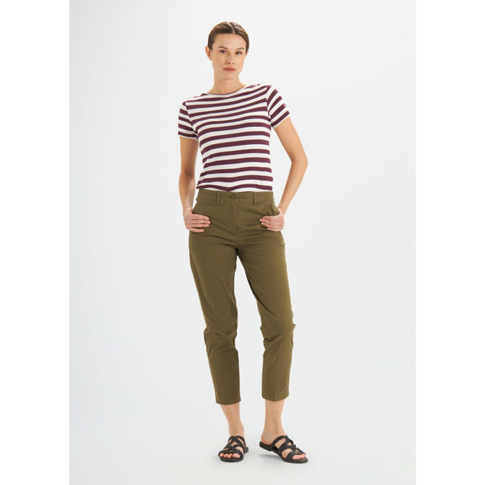 PANTALONE VERDE MILITARE CONBIPEL