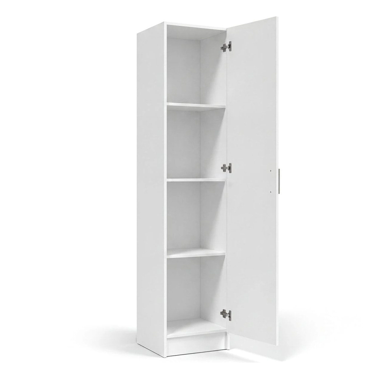 Armario de 1 puerta en blanco artik 37x180 cm Multi Useful 37 Blanco