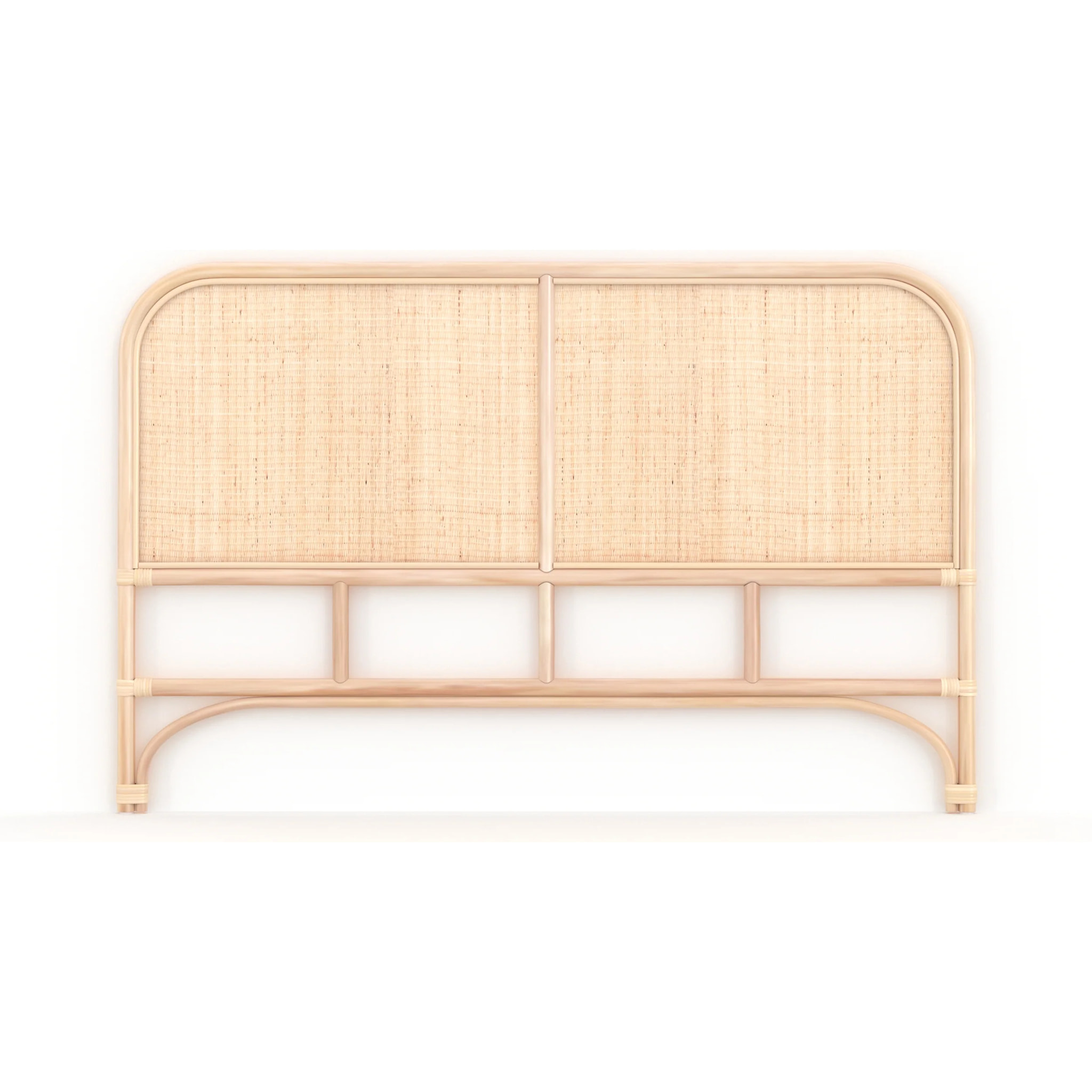 Tête de lit 140 cm en rotin naturel - Grace