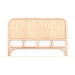 Tête de lit 140 cm en rotin naturel - Grace