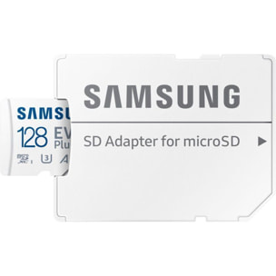 Carte Micro SD SAMSUNG Micro SD 128Go evo plus + Adaptateur