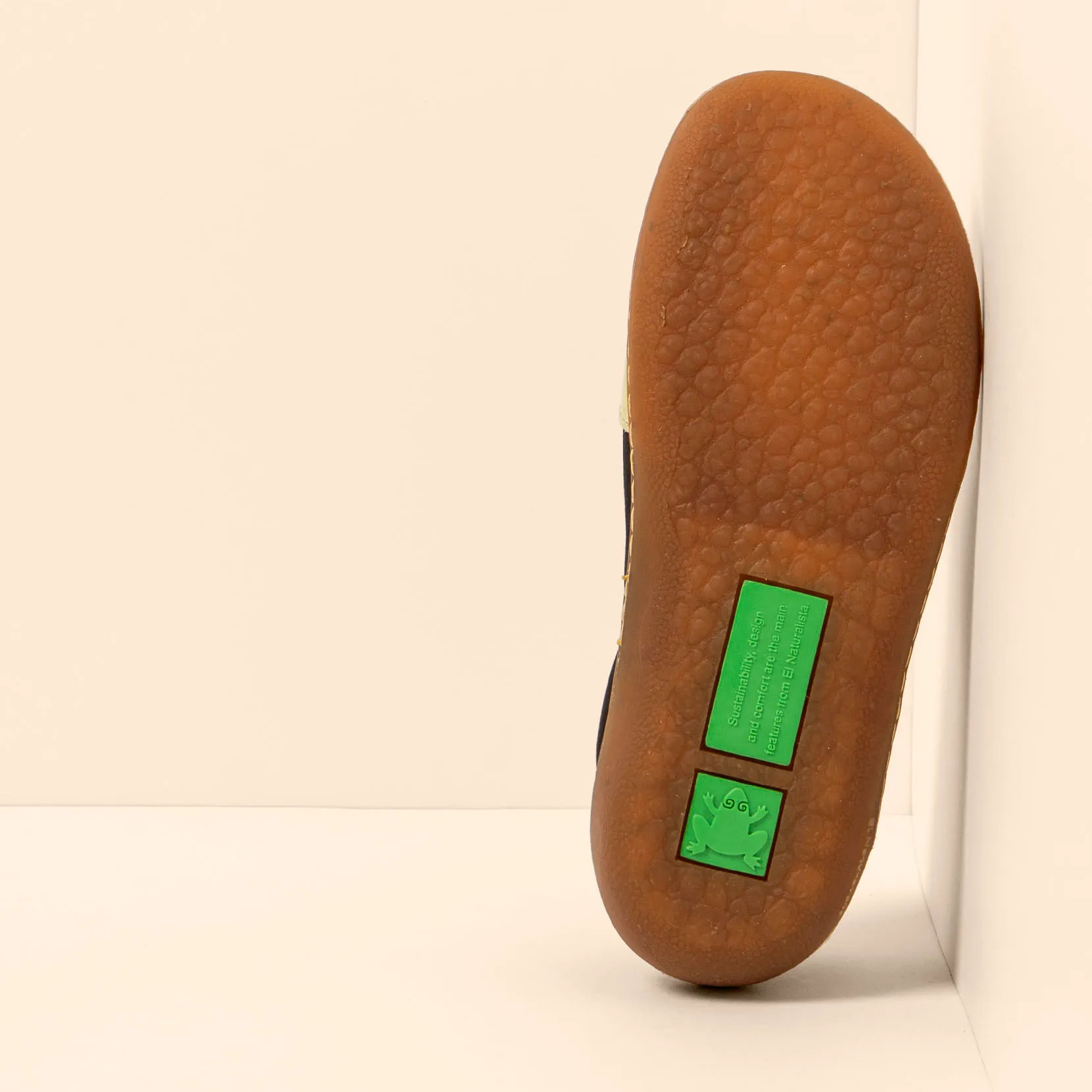 Zapatos N5766 MULTI LEATHER BLACK-LIME/PAWIKAN color Black-lime