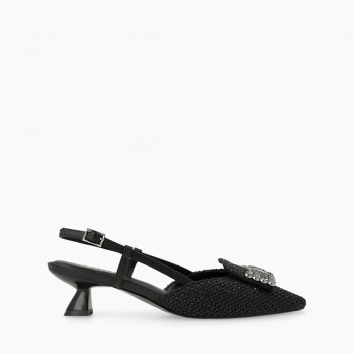 ZAPATOS DE SALÓN NEGROS A-CASIOPEA