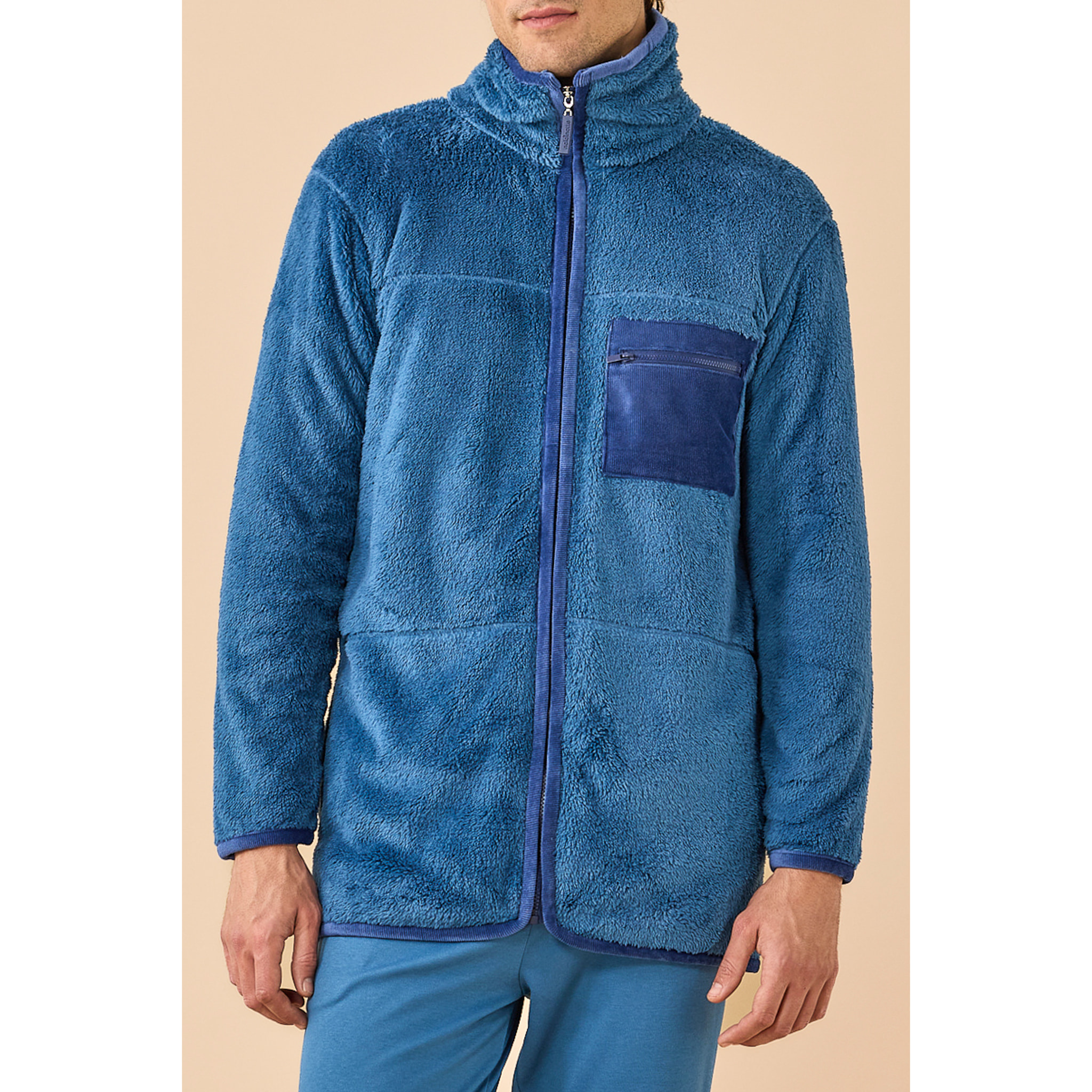 Giacca uomo eco-pelliccia articolo unito. Noidinotte