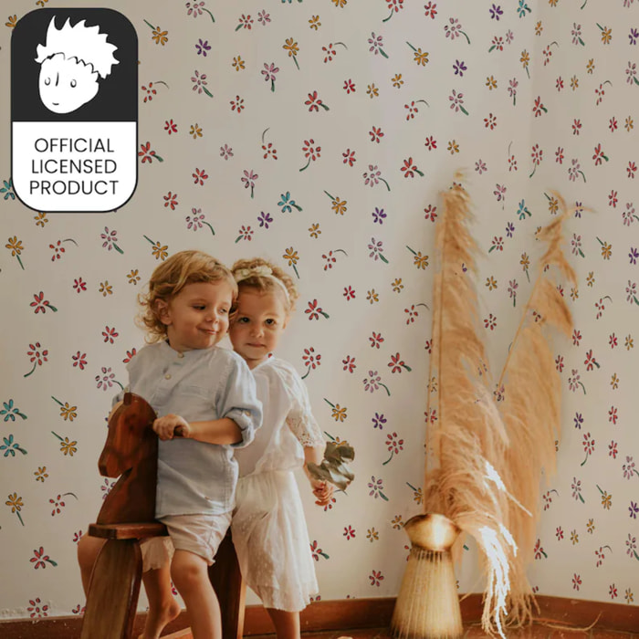 Carta da Parati Ufficiale Il Piccolo Principe Fiori