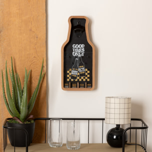 Décapsuleur Family corner bois noir H39cm