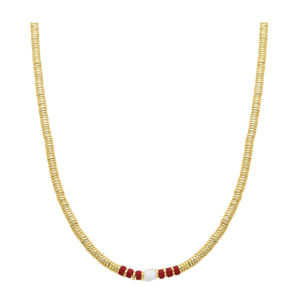 Collar Lux by Lux acabado oro 18k