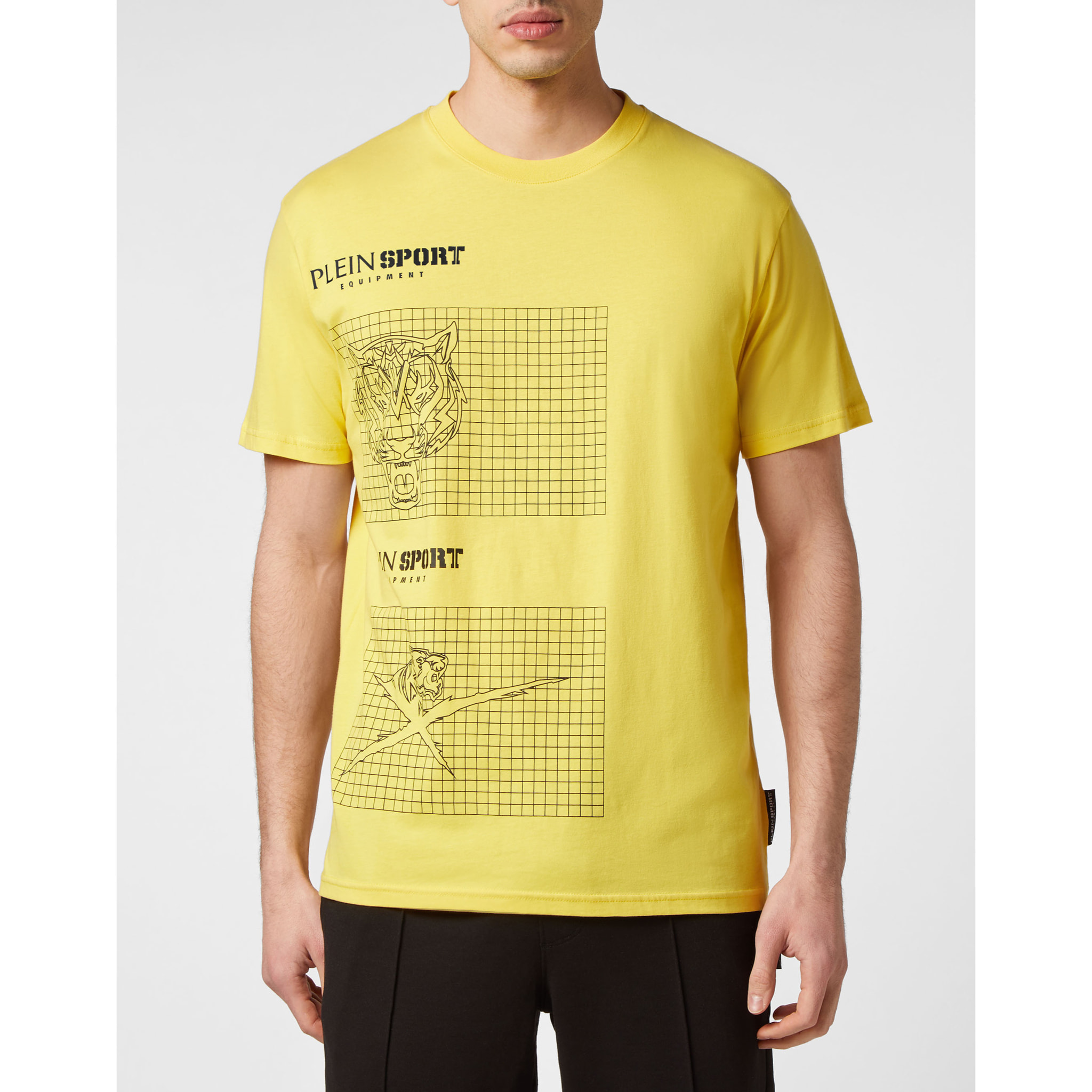 PLEIN SPORT T-Shirt Round Neck TIGER