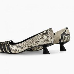 ZAPATOS DE SALÓN ANIMAL PRINT A-ROMA