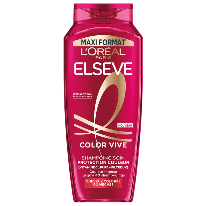 Lot de 6 - L’Oréal Paris Elseve Color Vive Shampooing Protection Couleur 500ml