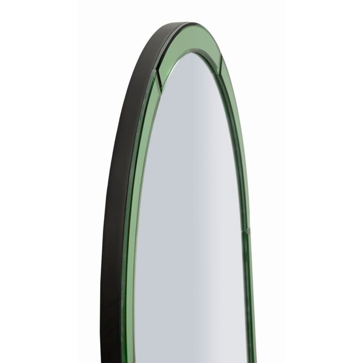 SPECCHIO DA MURO BAKU VERDE CM 55X2X150 (MISURA SPECCHIO CM 49X144)