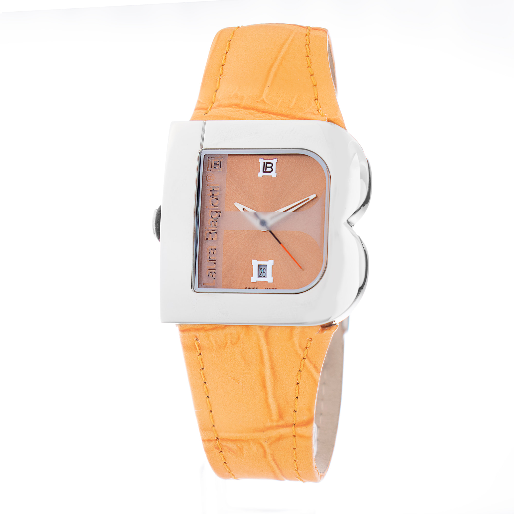 Reloj Laura Biagiotti LB0001L-NA Mujer Analogico Cuarzo con Correa de Piel